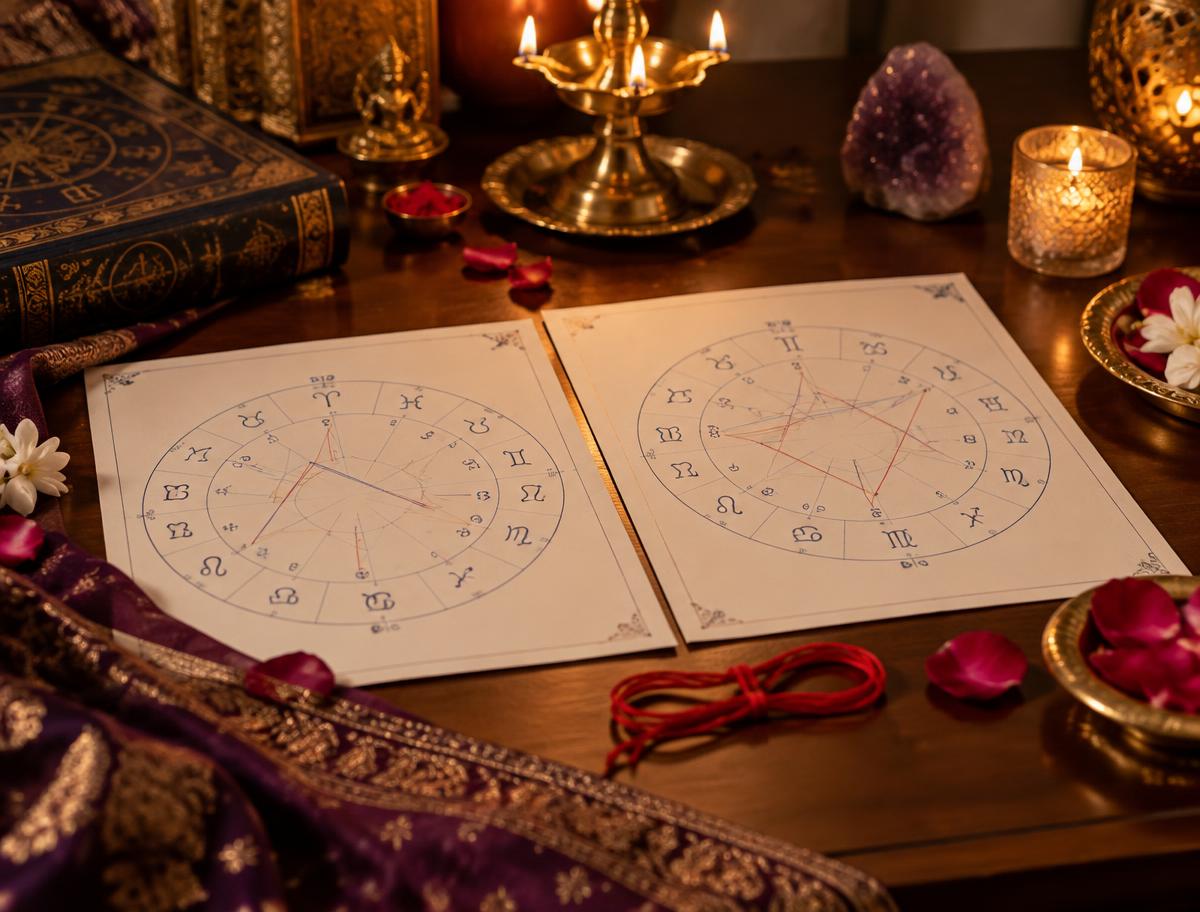 Astrology consultation with a birth chart